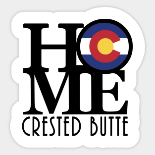 HOME Crested Butte Sticker